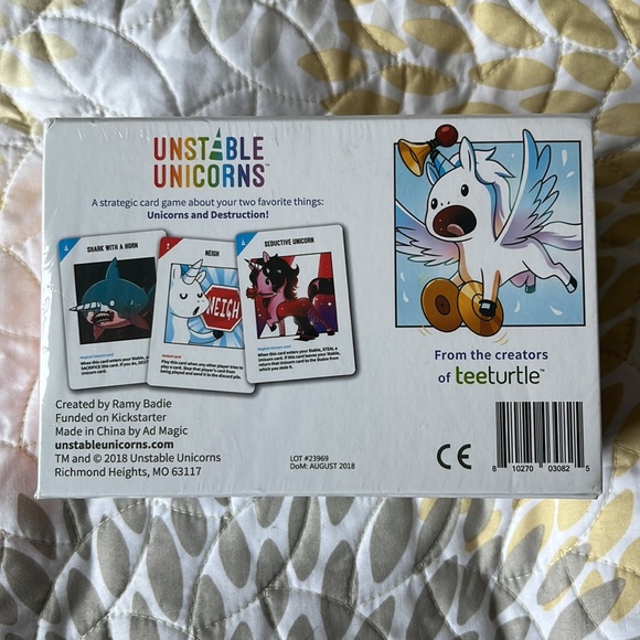Unstable Unicorns Card Game - A Strategic Card Game and Party Game for All - Picture 2 of 3